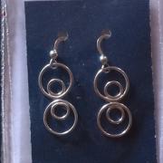 silver wire earrings thumbnail